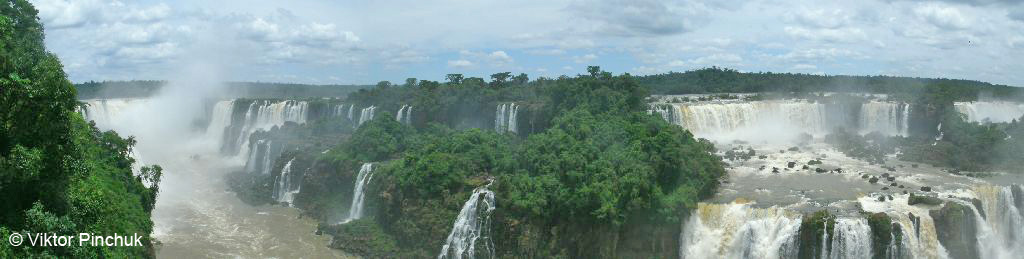 Iguaçu Falls from the Brazilian side